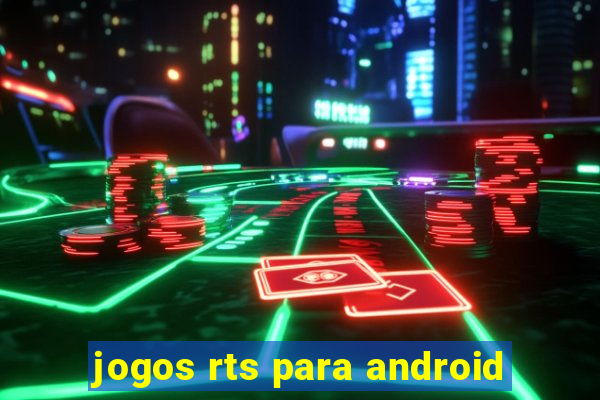 jogos rts para android